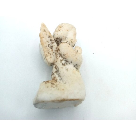 Ceramic Angel Figure Vintage Kneeling Praying Japan Holiday Christmas 2.25 Inch - Picture 9 of 14